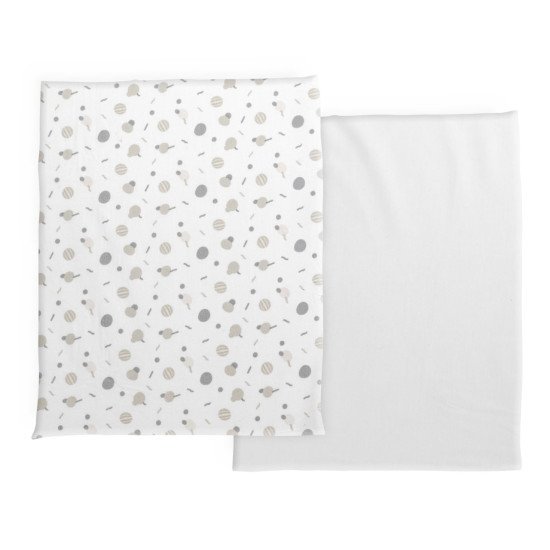 Простынь на резинке Chicco Next2Me Forever Cotton, 58х110 см, 2 шт. Простынь на резинке Chicco Next2Me Forever Cotton, 58х110 см, 2 шт.