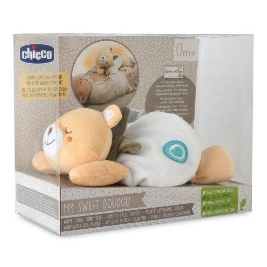 Мягкая игрушка-грелка Chicco "Теплый медвежонок Dou Dou"