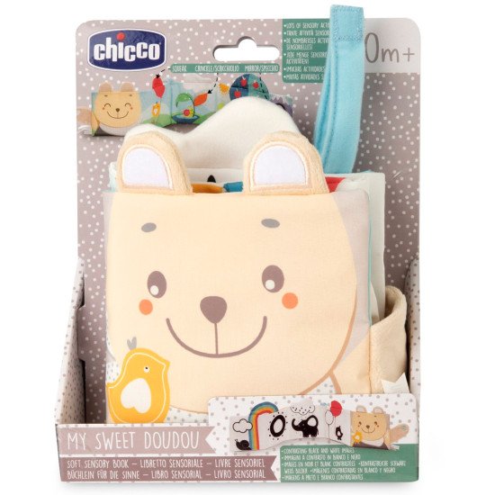 М'яка сенсорна книжка Chicco "My Sweet DouDou"
