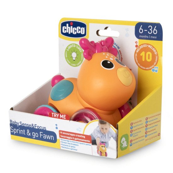 Музична іграшка Chicco "Оленятко Sprint&Go" Музична іграшка Chicco "Оленятко Sprint&Go"