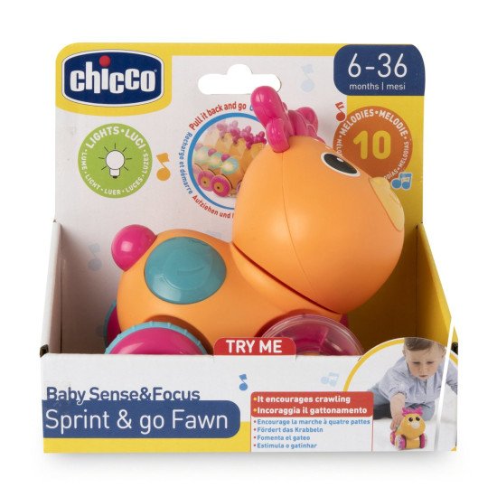 Музична іграшка Chicco "Оленятко Sprint&Go" Музична іграшка Chicco "Оленятко Sprint&Go"