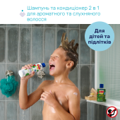 Шампунь-кондиционер 2 в 1 с арбузным экстрактом Chicco Pop Watermelon Splash, от 6 лет, 250 мл Шампунь-кондиционер 2 в 1 с арбузным экстрактом Chicco Pop Watermelon Splash, от 6 лет, 250 мл