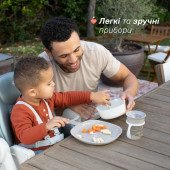 Набор Chicco First Cutlery: ложка и вилка, 12м+ Набор Chicco First Cutlery: ложка и вилка, 12м+