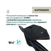 Коляска прогулочная Chicco Glee черный