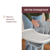 Стільчик для годування 3 в 1 Chicco Polly Zest Стільчик для годування 3 в 1 Chicco Polly Zest