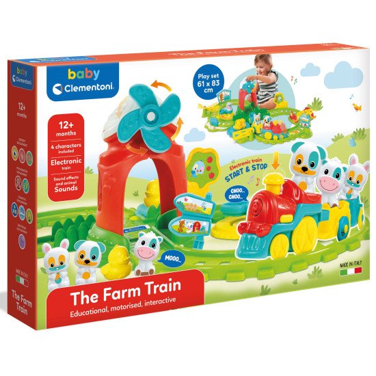 Ігровий набір Clementoni "The Farm Train" Ігровий набір Clementoni "The Farm Train"