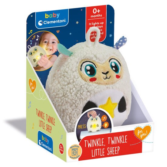 Мягкая музыкальная игрушка Clementoni "Twinkle, Twinkle, Little Sheep" Мягкая музыкальная игрушка Clementoni "Twinkle, Twinkle, Little Sheep"