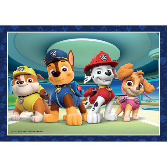Пазл 4 в 1 Clementoni "Paw Patrol", 12,16,20 та 24 елементи Пазл 4 в 1 Clementoni "Paw Patrol", 12,16,20 та 24 елементи