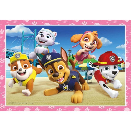 Пазл 4 в 1 Clementoni "Paw Patrol", 12,16,20 та 24 елементи Пазл 4 в 1 Clementoni "Paw Patrol", 12,16,20 та 24 елементи