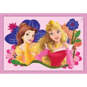 Пазл 4 в 1 Clementoni "Princess", 12,16,20 и 24 элемента