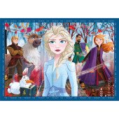 Пазл 4 в 1 Clementoni "Frozen", 12,16,20 та 24 елементи
