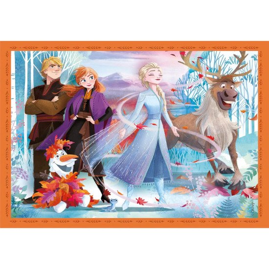 Пазл 4 в 1 Clementoni "Frozen", 12,16,20 та 24 елементи