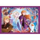 Пазл 4 в 1 Clementoni "Frozen", 12,16,20 та 24 елементи