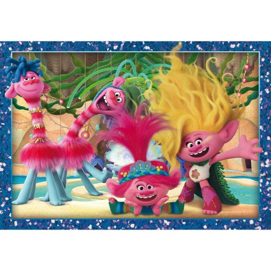 Пазл 4 в 1 Clementoni "Trolls 3" Пазл 4 в 1 Clementoni "Trolls 3"