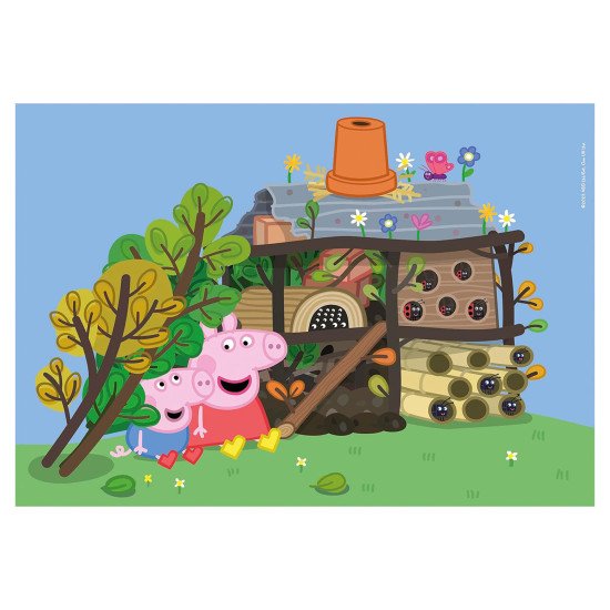 Пазл Clementoni "Peppa Pig", 2 шт. по 60 элементов Пазл Clementoni "Peppa Pig", 2 шт. по 60 элементов