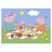 Пазл Clementoni "Peppa Pig. Picnic", 2 шт. по 60 элементов