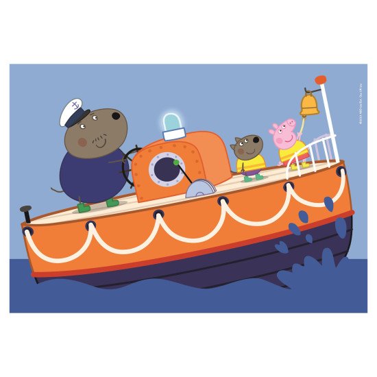 Пазл Clementoni "Peppa Pig. Boat trip", 2 шт. по 20 элементов