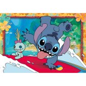 Пазл Clementoni "Disney Stitch", 2 по 20 елементів Пазл Clementoni "Disney Stitch", 2 по 20 елементів
