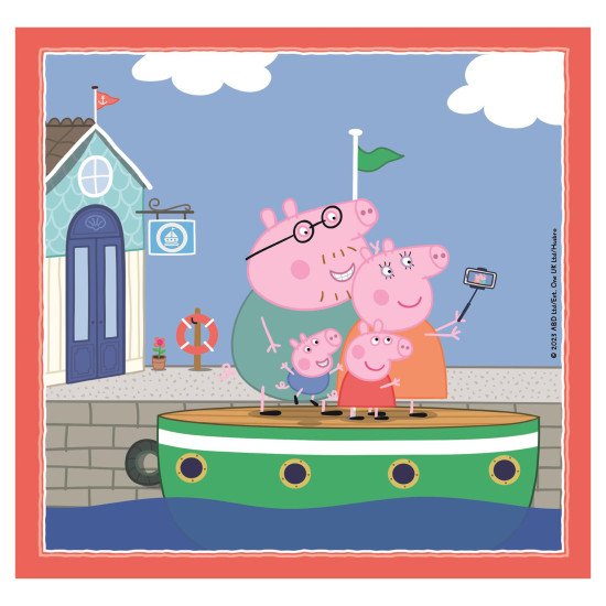 Пазл Clementoni "Peppa Pig", 3 шт. по 48 элементов Пазл Clementoni "Peppa Pig", 3 шт. по 48 элементов
