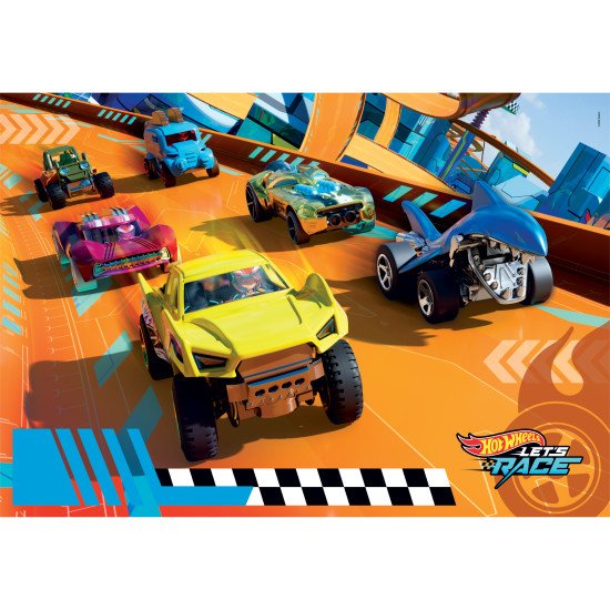 Пазл Clementoni "Hot Wheels", серія "MAXI", 104 елементи