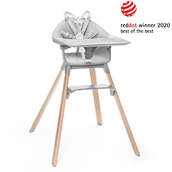 Стільчик Stokke Clikk сірий