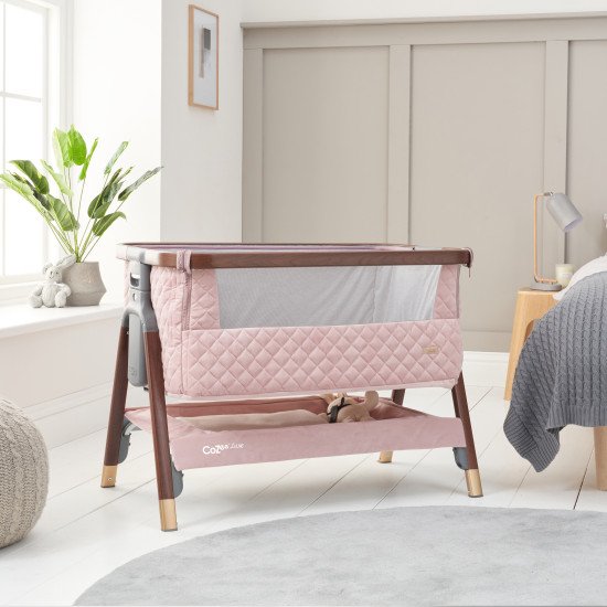Ліжечко Tutti Bambini CoZee Luxe рожевий