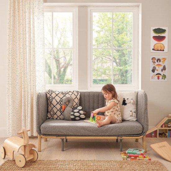 Комплект для кроватки Tutti Bambini CoZee XL Junior Bed & Sofa серый Комплект для кроватки Tutti Bambini CoZee XL Junior Bed & Sofa серый