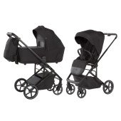 Коляска універсальна CARRELLO Alfa CRL-6522 (2in1) Rock Black /1/