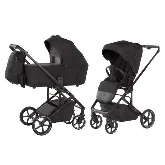 Коляска універсальна CARRELLO Alfa CRL-6522 (2in1) Rock Black /1/
