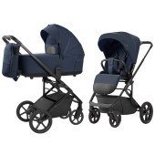 Коляска універсальна CARRELLO Alfa CRL-6522 (2in1) Denim Blue /1/
