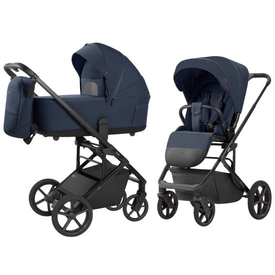 Коляска універсальна CARRELLO Alfa CRL-6522 (2in1) Denim Blue /1/