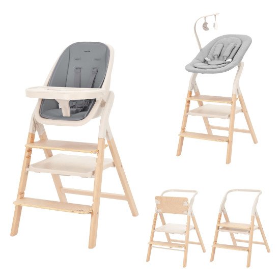 Стілець для годування CARRELLO Ergo CRL-16701 Carbon Grey /1/ MOQ