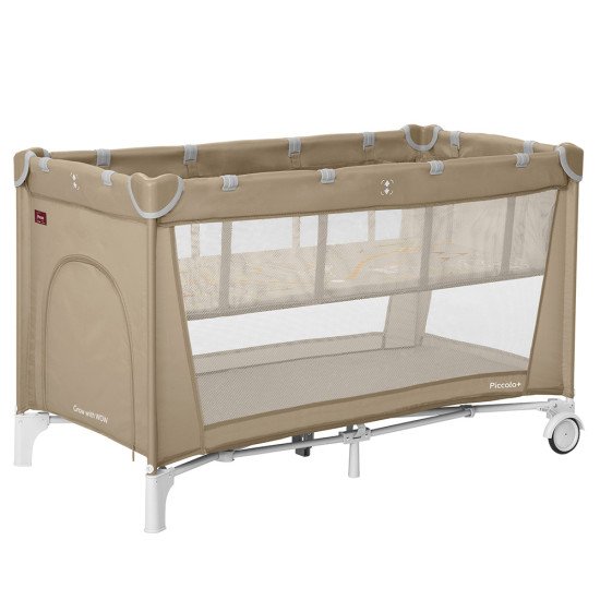 Манеж CARRELLO Piccolo+ CRL-18102 Sand Beige со вторым дном /1/ MOQ Манеж CARRELLO Piccolo+ CRL-18102 Sand Beige со вторым дном /1/ MOQ