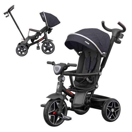 Велосипед триколісний TILLY DYNAMIC T-3810 BLACK /1/ Велосипед триколісний TILLY DYNAMIC T-3810 BLACK /1/
