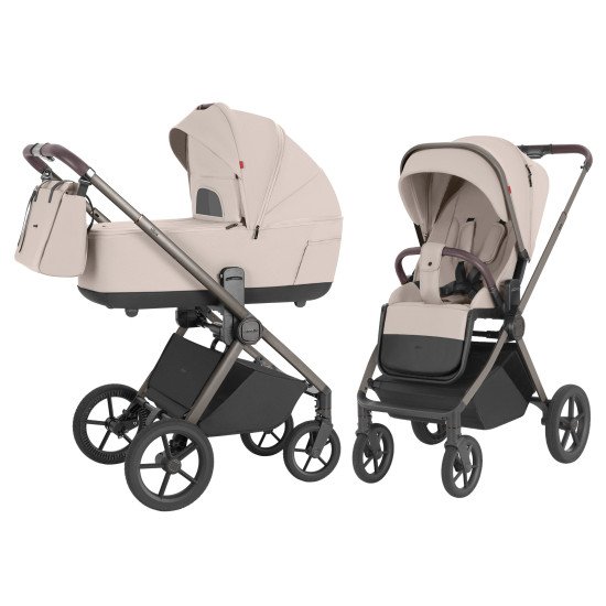 Коляска універсальна CARRELLO Ultra CRL-6527 2в1 Maple Beige (Color Frame) /1/ Коляска універсальна CARRELLO Ultra CRL-6527 2в1 Maple Beige (Color Frame) /1/