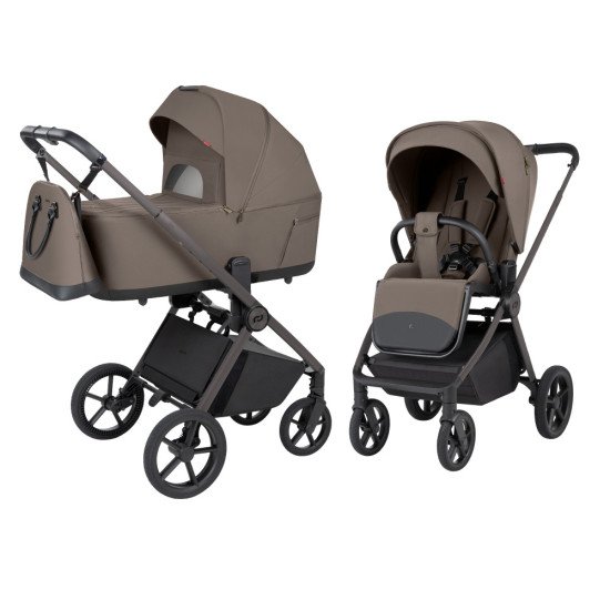 Коляска універсальна CARRELLO Ultra CRL-6556 2в1 Sugar Brown /1/ Коляска універсальна CARRELLO Ultra CRL-6556 2в1 Sugar Brown /1/