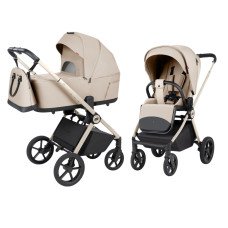 Коляска універсальна CARRELLO Ultra CRL-6556 2в1 Polar Beige /1/ Коляска універсальна CARRELLO Ultra CRL-6556 2в1 Polar Beige /1/