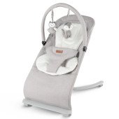 Шезлонг Kidwell Rubi gray/white Шезлонг Kidwell Rubi gray/white