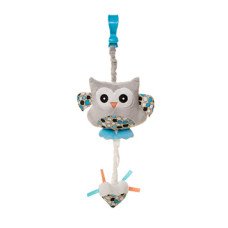 Іграшка-підвісна музична 4BABY OWL OB01