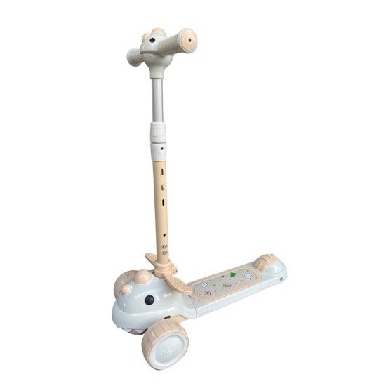 Самокат 616 Dino beige Самокат 616 Dino beige