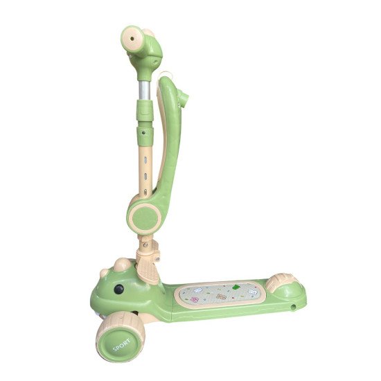 Самокат 616 Dino 2в1 green Самокат 616 Dino 2в1 green