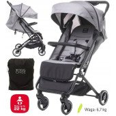 Дитяча прогулянкова коляска 4BABY Twizzy grey Дитяча прогулянкова коляска 4BABY Twizzy grey