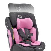 Дитяче автокрісло Sesttino Secure Pro i-Size 40-150см. (0-36 кг) pink