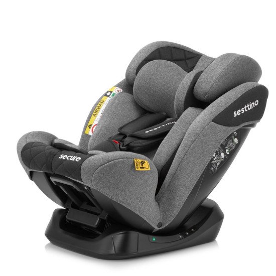 Дитяче автокрісло Sesttino Secure Pro i-Size 40-150см. (0-36 кг) gray