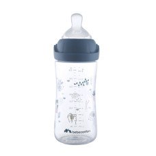Пляшечка для годування BEBE CONFORT Emotion Physio 270ml синя Urban Garden