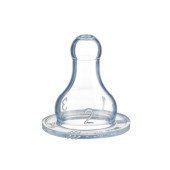 Силіконова соска для годування класична BEBE CONFORT 2шт розмір S1 три швидкості Силіконова соска для годування класична BEBE CONFORT 2шт розмір S1 три швидкості