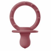 Пустушка силіконова 100% MinikOiOi BASICS Gumy - Velvet Rose, 3 м+ Пустушка силіконова 100% MinikOiOi BASICS Gumy - Velvet Rose, 3 м+