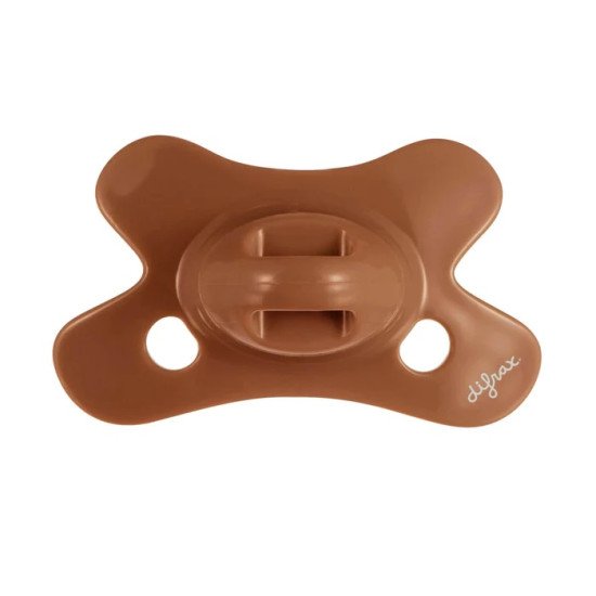 Пустушка силіконова Difrax Natural Uni 0-6 міс, Cinnamon Пустушка силіконова Difrax Natural Uni 0-6 міс, Cinnamon