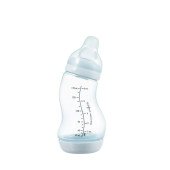 Антиколікова пляшечка для годування із силіконовою соскою 170 мл Difrax S-bottle Natural,  Ice