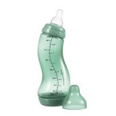 Антиколікова пляшечка для годування із силіконовою соскою 250 мл Difrax S-bottle Natural Trend, Sage Антиколікова пляшечка для годування із силіконовою соскою 250 мл Difrax S-bottle Natural Trend, Sage